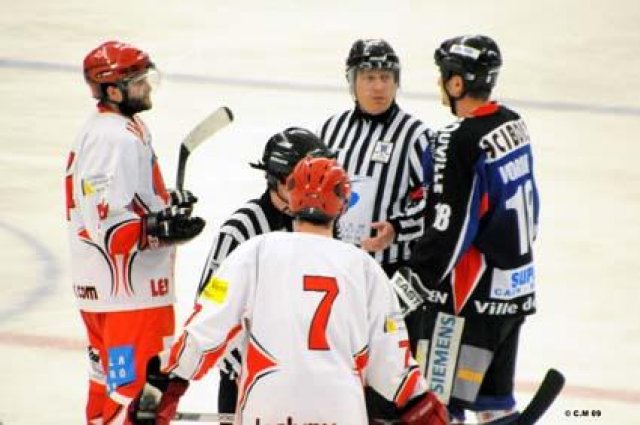 Photo hockey match Caen  - Valence le 11/04/2009