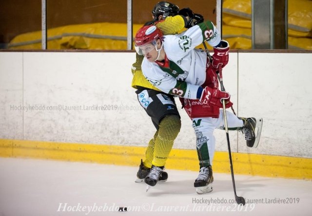 Photo hockey match Chambéry - Cergy-Pontoise le 30/11/2019