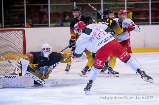 Photo hockey match Chambéry - Cergy-Pontoise le 30/11/2019