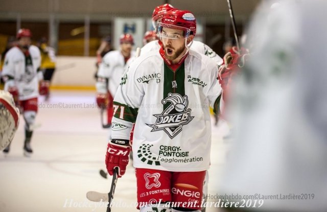 Photo hockey match Chambéry - Cergy-Pontoise le 30/11/2019