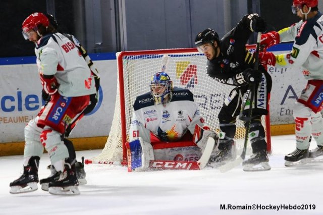 Photo hockey match Rouen - Grenoble  le 01/12/2019