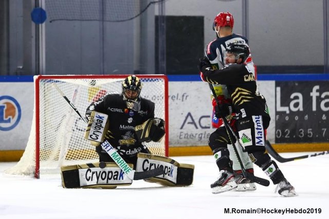 Photo hockey match Rouen - Grenoble  le 01/12/2019