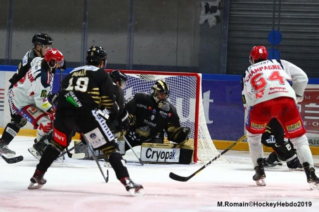 Photo hockey match Rouen - Grenoble  le 01/12/2019