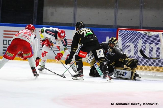 Photo hockey match Rouen - Grenoble  le 01/12/2019