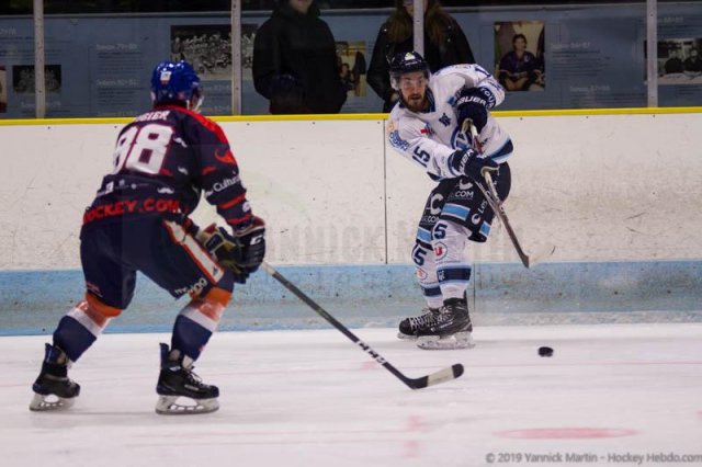Photo hockey match Clermont-Ferrand - Tours  le 30/11/2019