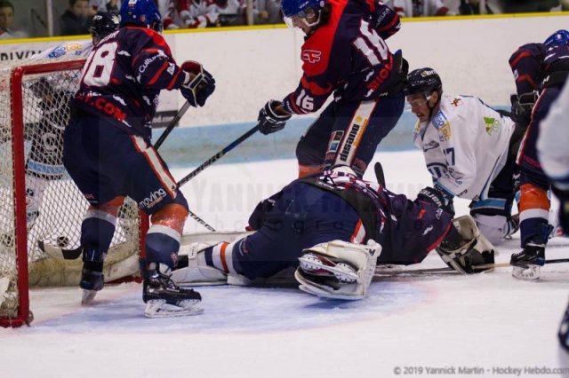 Photo hockey match Clermont-Ferrand - Tours  le 30/11/2019