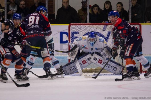 Photo hockey match Clermont-Ferrand - Tours  le 30/11/2019