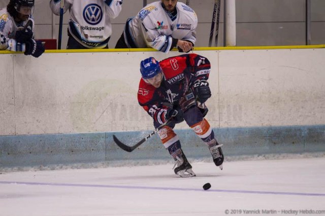 Photo hockey match Clermont-Ferrand - Tours  le 30/11/2019