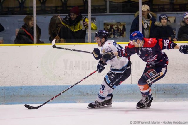 Photo hockey match Clermont-Ferrand - Tours  le 30/11/2019