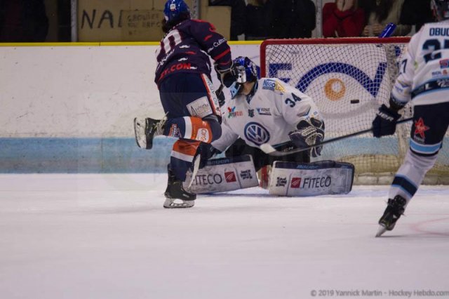 Photo hockey match Clermont-Ferrand - Tours  le 30/11/2019