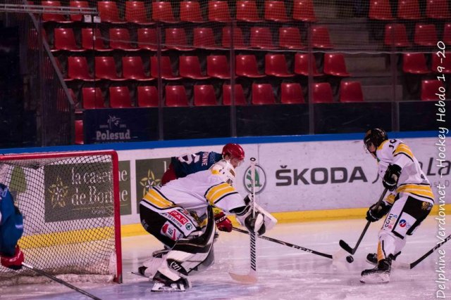 Photo hockey match Grenoble U20 - Rouen U20 le 01/12/2019