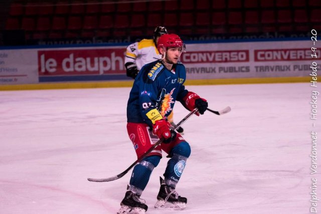 Photo hockey match Grenoble U20 - Rouen U20 le 01/12/2019