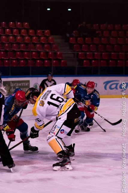 Photo hockey match Grenoble U20 - Rouen U20 le 01/12/2019