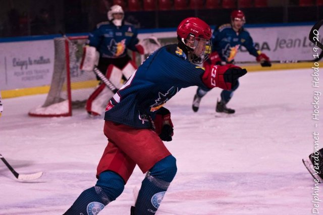 Photo hockey match Grenoble U20 - Rouen U20 le 01/12/2019