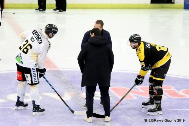 Photo hockey match Nice - Rouen le 29/11/2019