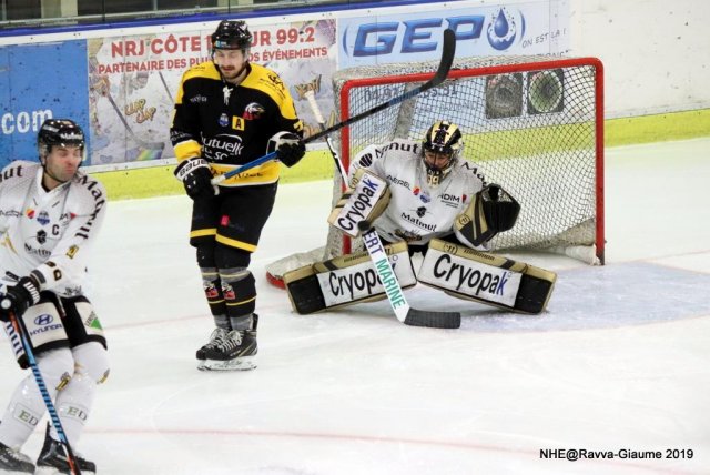 Photo hockey match Nice - Rouen le 29/11/2019