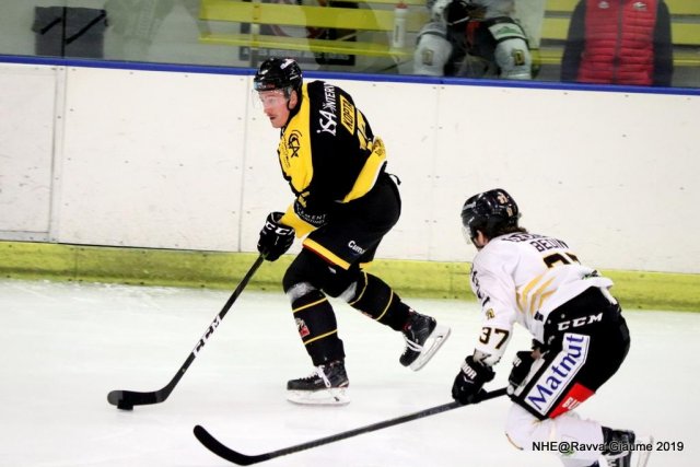 Photo hockey match Nice - Rouen le 29/11/2019