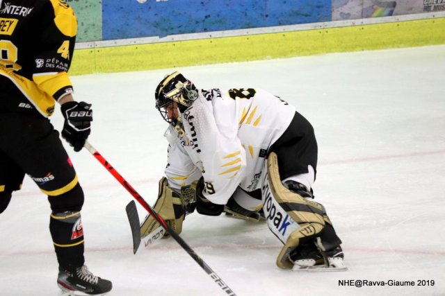 Photo hockey match Nice - Rouen le 29/11/2019
