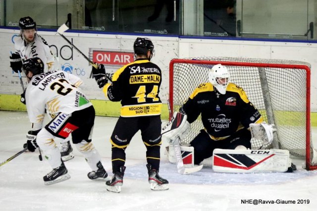 Photo hockey match Nice - Rouen le 29/11/2019