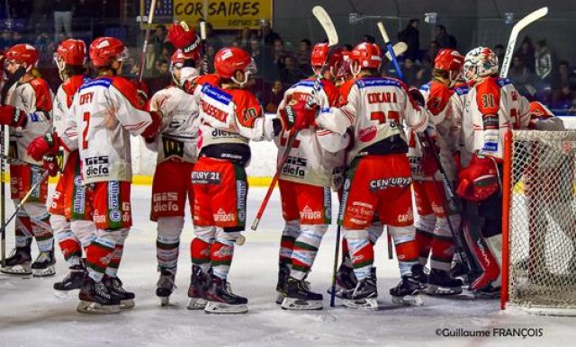 Photo hockey match Nantes - Mont-Blanc le 30/11/2019