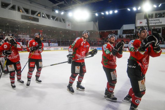 Photo hockey match Amiens  - Briançon  le 03/12/2019