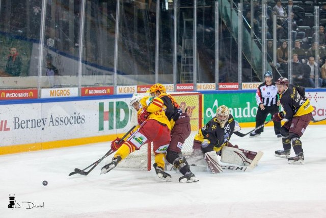 Photo hockey match Genève - Bienne le 06/12/2019