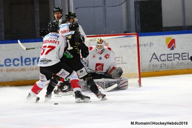 Photo hockey match Rouen - Amiens  le 06/12/2019