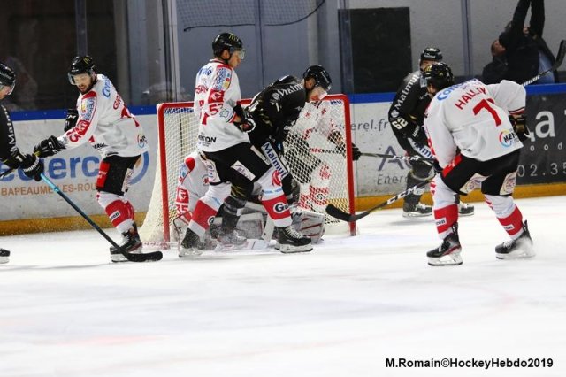 Photo hockey match Rouen - Amiens  le 06/12/2019