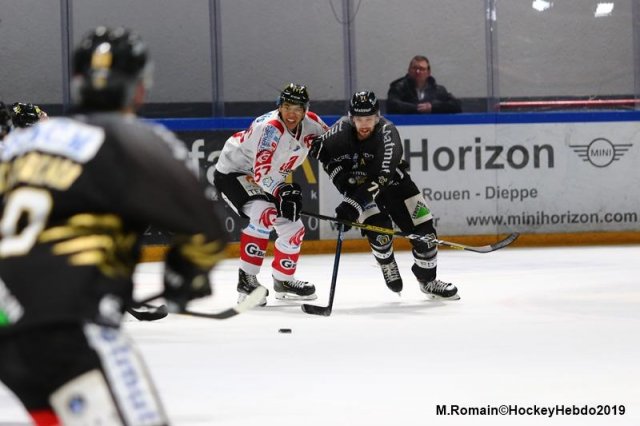 Photo hockey match Rouen - Amiens  le 06/12/2019