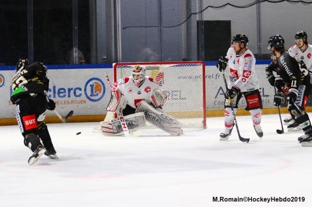 Photo hockey match Rouen - Amiens  le 06/12/2019