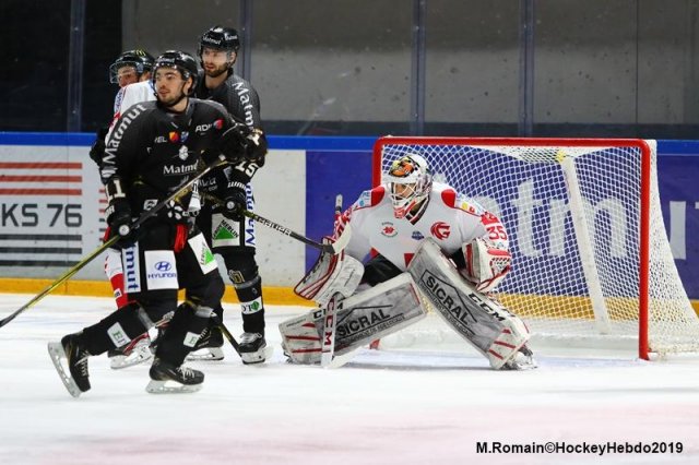 Photo hockey match Rouen - Amiens  le 06/12/2019