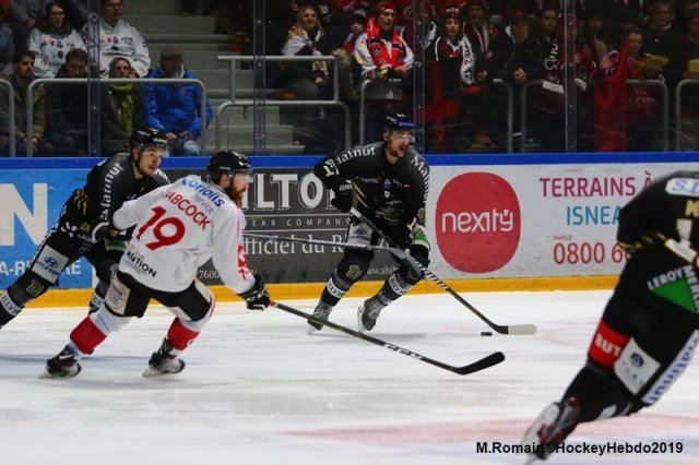 Photo hockey match Rouen - Amiens  le 06/12/2019