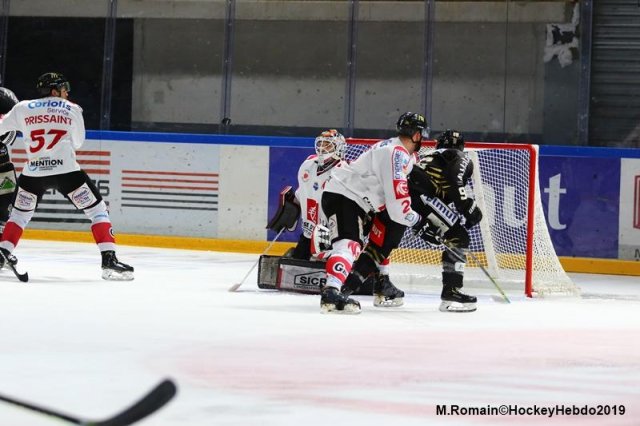 Photo hockey match Rouen - Amiens  le 06/12/2019