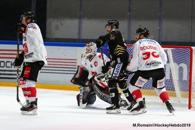 Photo hockey match Rouen - Amiens  le 06/12/2019