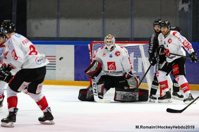 Photo hockey match Rouen - Amiens  le 06/12/2019
