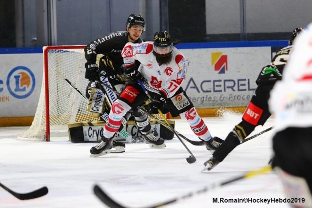 Photo hockey match Rouen - Amiens  le 06/12/2019
