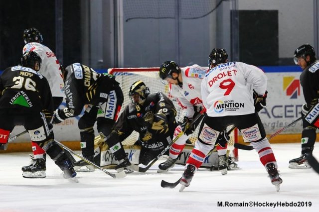Photo hockey match Rouen - Amiens  le 06/12/2019