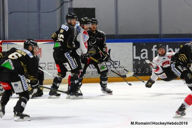 Photo hockey match Rouen - Amiens  le 06/12/2019