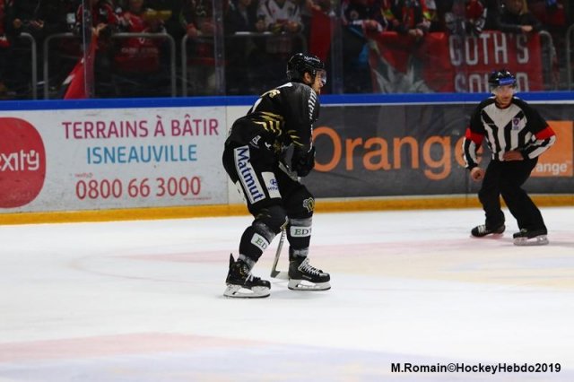 Photo hockey match Rouen - Amiens  le 06/12/2019