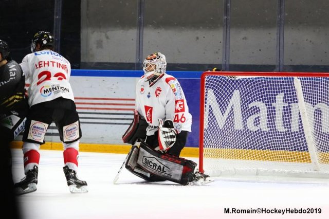 Photo hockey match Rouen - Amiens  le 06/12/2019