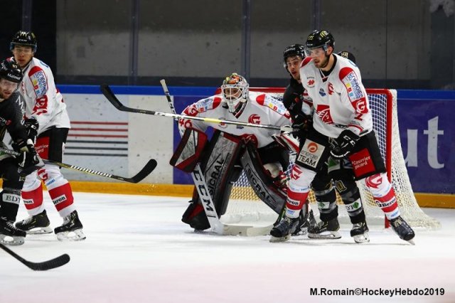 Photo hockey match Rouen - Amiens  le 06/12/2019