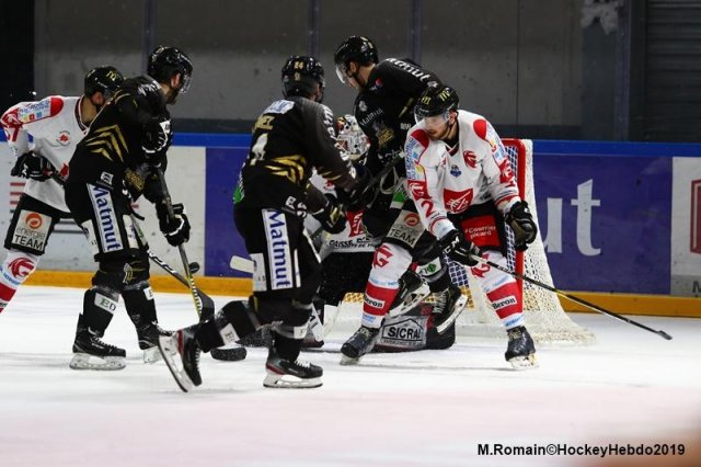 Photo hockey match Rouen - Amiens  le 06/12/2019