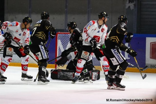 Photo hockey match Rouen - Amiens  le 06/12/2019
