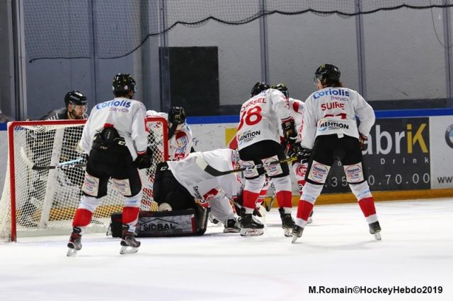 Photo hockey match Rouen - Amiens  le 06/12/2019