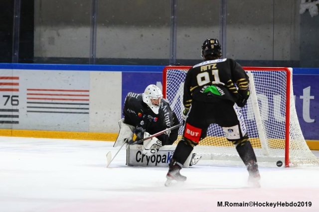 Photo hockey match Rouen - Amiens  le 06/12/2019