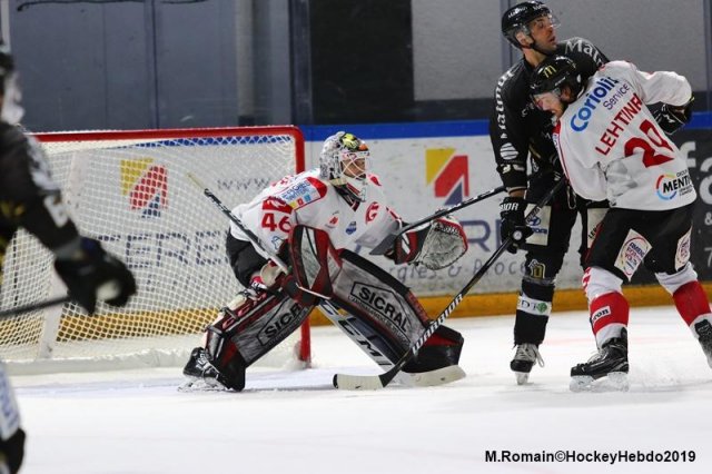 Photo hockey match Rouen - Amiens  le 06/12/2019