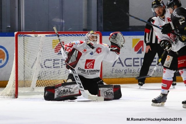 Photo hockey match Rouen - Amiens  le 06/12/2019