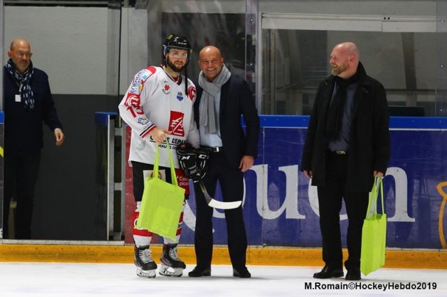 Photo hockey match Rouen - Amiens  le 06/12/2019