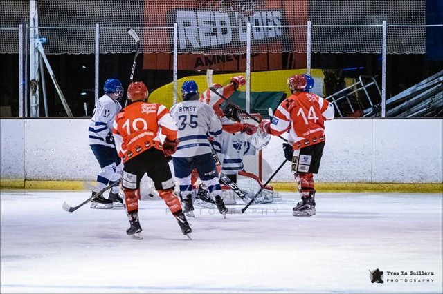 Photo hockey match Amnéville - Paris (FV) le 07/12/2019