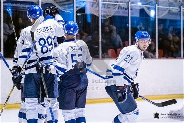 Photo hockey match Amnéville - Paris (FV) le 07/12/2019